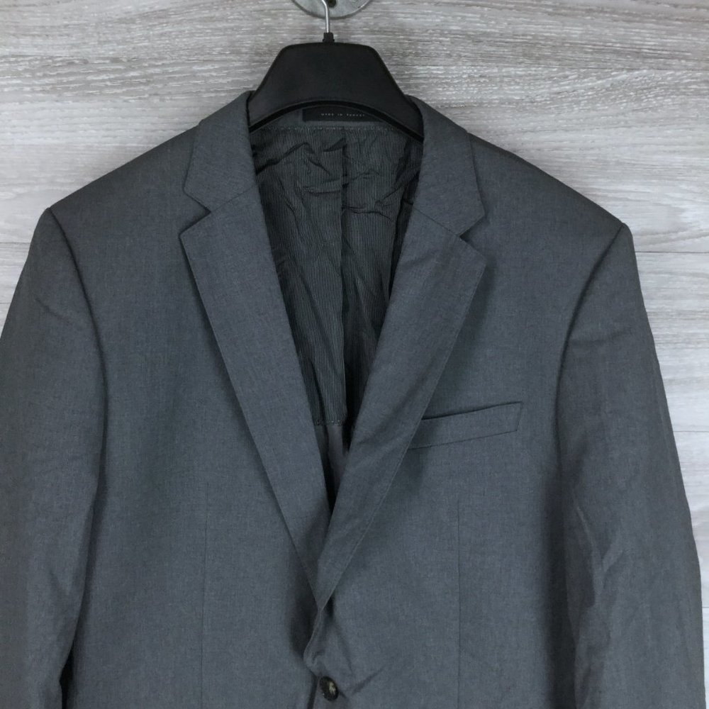 Hugo Boss Huge Genius Navy Wool Suit Jacket - Picture 2 of 5
